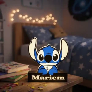 Lampe Stitch personnalisé