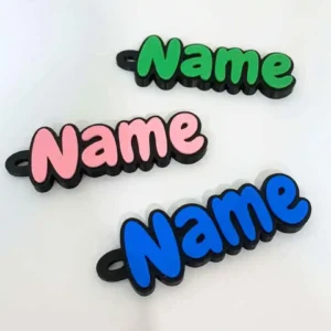 Le Porte-clés Nom Personnalisé